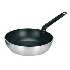 VOGUE 200MM NON STICK TEFLON ALUMINIUM FLARED SAUTE PAN ( T298 ) - EACH