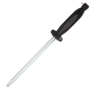 VOGUE ROUND TRADITIONAL SHARPENING STEEL - MEDIUM CONTINENTAL CUT - 25CM - D120 - EACH