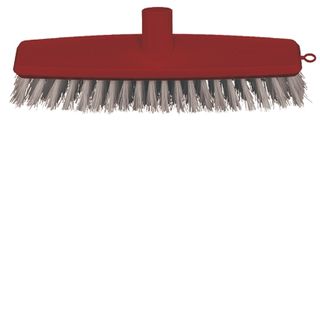 OATES 300MM RED FLOOR SCRUB - HEAD ONLY (B-12426-R /164848) -EACH