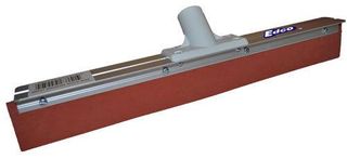 EDCO 750MM ALUMINIUM WHITE HEAD FLOOR SQUEEGEE - RED RUBBER - 41266 -EACH