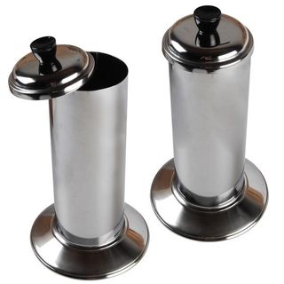 STRAW DISPENSER - STAINLESS - LIFT TOP -EACH