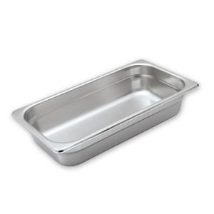 ANTI JAM GASTRONORM PAN S/STEEL - 1/3 SIZE - 100MM DEEP - 885304 - EACH