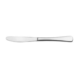 TABLE KNIFE SOLID HANDLE S/STEEL MILAN DOZEN 12272 - PKT