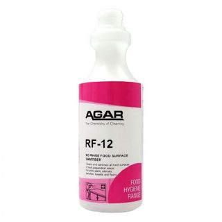 PRINTED AGAR RF-12 NO RINSE SANITISER BOTTLE 500ML (D5RF ) - EACH