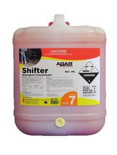 AGAR SHIFTER - ALKALINE HEAVY DUTY DETERGENT CONCENTRATE - 20L