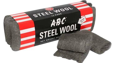 STEEL WOOL GRADE # 0000 250GRM SLEEVE ( ABC109 ) - 12 SLEEVES PER CARTON