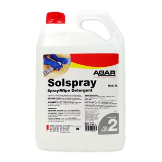 AGAR SOLSPRAY - SPRAY & WIPE, SPOTTER, PRESPRAY - 5L