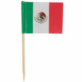 MEXICAN FLAG STEAK MARKER - 500 PACK