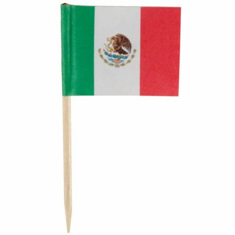 MEXICAN FLAG STEAK MARKER - 500 PACK