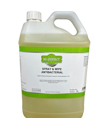 HI - IMPACT Spray & Wipe Antibacterial - 5L