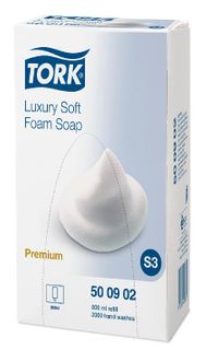 TORK LUXURY SOFT FOAM SOAP ( S3 ) 50 09 02 - POD