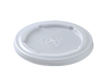 TP ALFRESCO PAPER COLD CUP LID - MILK SHAKE LID 12 - 24OZ - 50 - SLV