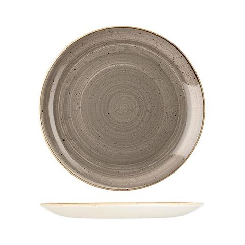 ROUND PLATE-COUPE 288mm - PEPPERCORN GREY - 9975129-P - 12 CTN