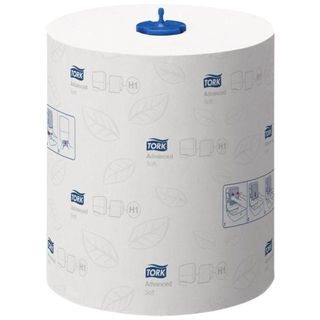 TORK MATIC SOFT HAND TOWEL ROLL 2PLY ADVANCED H1 - 612 SHEETS / ROLL - 290067 - 1 - ROLL ( Autocut )