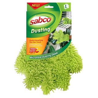 SABCO MICROFIBRE DUSTING GLOVE - GREEN ( SAB41195 ) - EACH