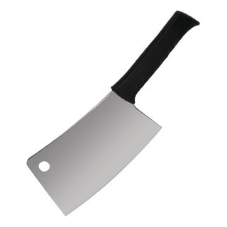 VOGUE CLEAVER - 228MM HEAVY S/S BLADE WITH BLACK HANDLE - D474 - EACH