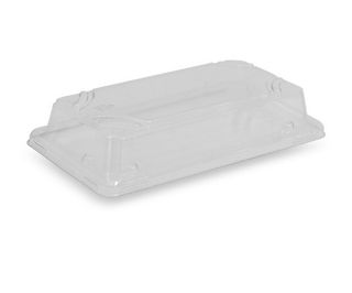 GREENMARK CLEAR PET LID FOR SMALL BAMBOO SUSHI TRAY - 600 - CTN ( STLS )