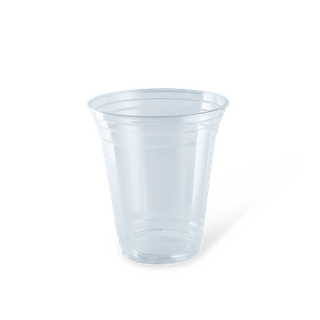 DETPAK CLEAR PET RECYCLABLE CUP - 12oz / 365ml - (98.3mm dia) - PET12 - 1000 - CTN