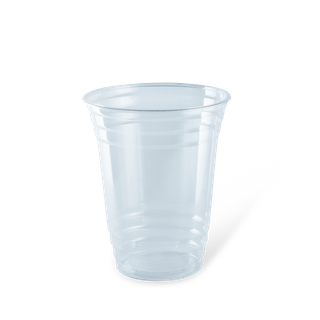 DETPAK CLEAR PET RECYCLABLE CUP - 16oz / 475ml - (98.3mm dia) - PET16 - 1000 - CTN