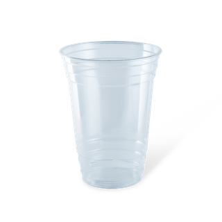 DETPAK CLEAR PET RECYCLABLE CUP - 20oz / 590ml - (98.3mm dia) - PET20 - 1000 - CTN