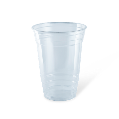 DETPAK CLEAR PET RECYCLABLE CUP - 20oz / 590ml - (98.3mm dia) - PET20 - 1000 - CTN