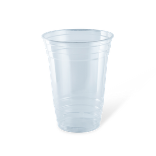 DETPAK CLEAR PET RECYCLABLE CUP - 20oz / 590ml - (98.3mm dia) - 50 - SLV