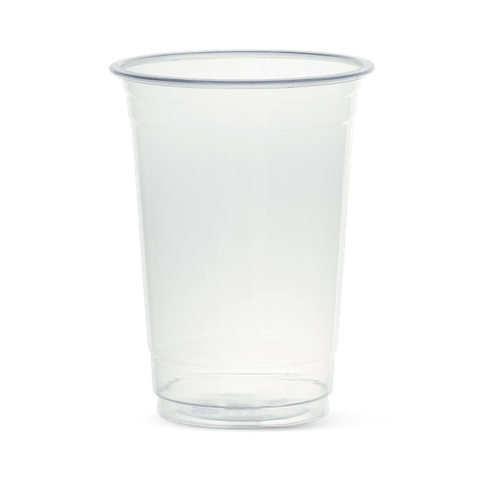 DETPAK CLEAR PET RECYCLABLE CUP - 15oz / 425ml W&M (92mm dia) - PET92 - 1000