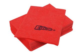 EDCO MERRITEX RED H.DUTY VISCOSE CLOTH - 100 - CTN