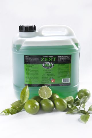 Citrus Resources " ZEST " Total Bathroom Cleaner - 15L