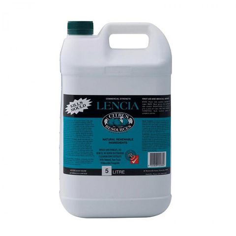 Citrus Resources " LENCIA " Spray & Leave Bathroom Cleaner - 5L