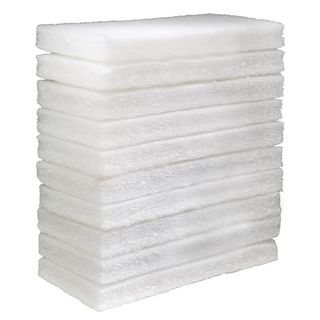 OATES EAGER BEAVER - GLIT PAD - WHITE - LARGE - 10 PACK