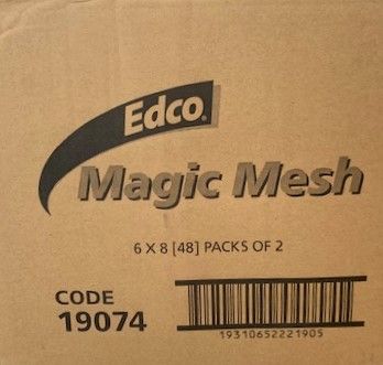 EDCO MAGIC MESH SCOURER - TWIN PACKS  X 6 PACKS OF 8 - 48 - CTN