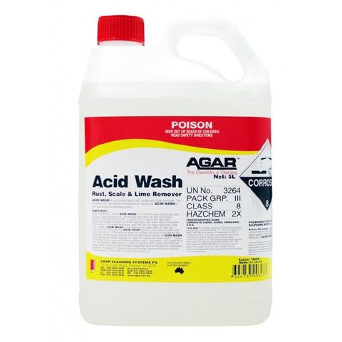 AGAR ACID WASH DESCALER 5L