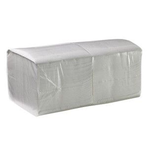 CAPRICE LUNCH 1PLY WHITE NAPKIN  1LW3 - 500 - PKT