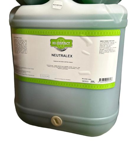 HI - IMPACT Neutralex - Neutral PH Floor Cleaner - 20L - EACH