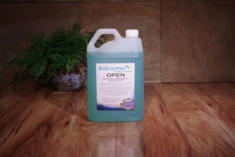 BIOENZYMES OPEN - Bioenzymatic Drain Cleaner & Odour Digestor - 5L