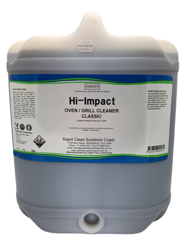 HI - IMPACT Oven & Grill Cleaner - CLASSIC - "DG8" - 20L