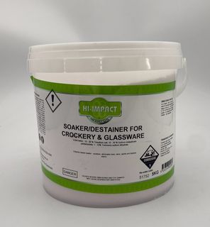 HI - IMPACT Soaker / Destainer for Crockery & Glassware Powder - 5KG