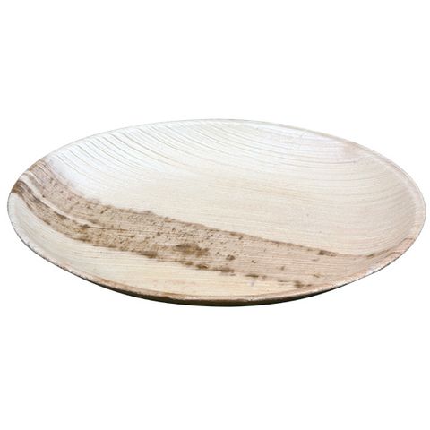 ONE TREE PALM LEAF ECO PLATE ROUND 150MM FLAT RIM ( ECOPL150RF ) - 100-CTN