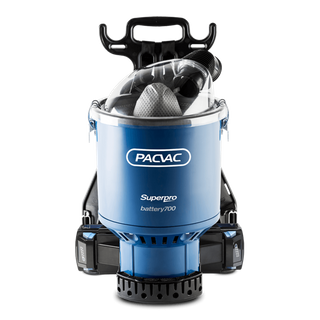 PACVAC SUPERPRO BATTERY 700 ADVANCED BACK PACK VACUUM CLEANER - EACH