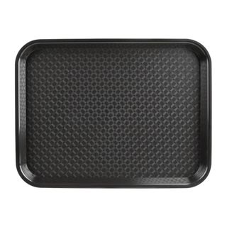 FOODSERVICE TRAY POLYPROP - BLACK - 350X450MM - P507 - EACH