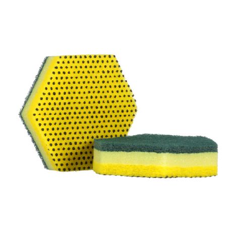 3M 96HEX-FL SCOTCH-BRITE SCOUR SPONGE PAD - 16 - CTN