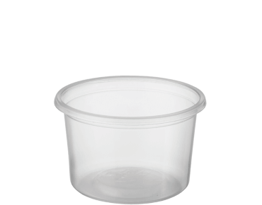 CASTAWAY REVEAL 100ML CLEAR ROUND CONTAINER ( CA-FC100 ) - 1000 - CTN