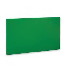 CUTTING BOARD - GREEN - 300X205X13MM ( 48015-GN ) - EACH