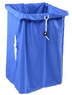 POLYESTER LAUNDRY BAG ( 75H x 35x45 Base )  BLUE - X81J-B - EACH