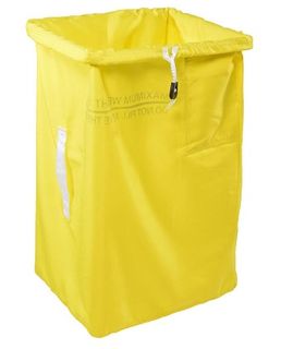 POLYESTER LAUNDRY BAG ( 75H x 35x45 Base ) YELLOW - X81J-Y - EACH