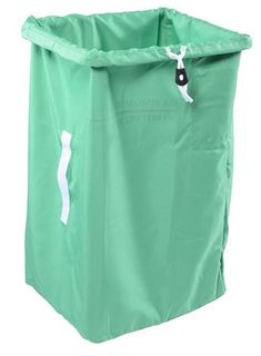 POLYESTER LAUNDRY BAG ( 75H x 35x45 Base ) GREEN - X81J-GN - EACH