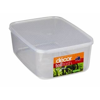 DECOR 4L TELLFRESH OBLONG CONTAINER - 002160-006 - EACH