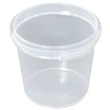 380ML CLEAR CONTAINER NCI ( HONEY ) - EACH