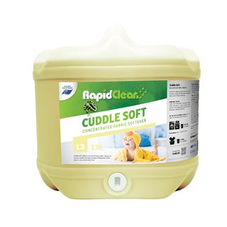 Rapid Clean " CUDDLE SOFT " Fabric Softener & Conditioner - 15L